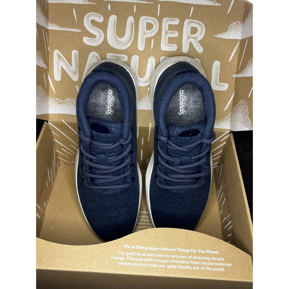 Allbirds Wool Runner-up Mizzle Hazy Indigo/Natural White A10124M100